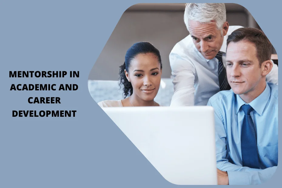 Mentor guiding a student on academic and career development